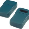 ABS enclosure, (L x W x H) 229 x 97 x 53.5 mm, blue (RAL 5020), IP40, 270106000