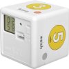 Timer TFA Dostmann Cube Timer Ei cyfrowy biały, żółty