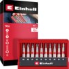 Bity Einhell Bit Taschenbox 10tlg 118643 10 szt. PH, PZ, wewnętrzny sześciokąt, TX