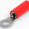 Insulated ring cable lug, 0.5-0.6 mm², AWG 20, 3.68 mm, M3.5, red, 51863-3