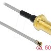 90404 Antenna Cable SMA jack bulkhead to MHF® 4L plug 1.37 50 cm