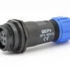 SP1311/S4 gniazdo na przewód 4 pin 200V / 5A