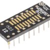 20 way 0.237in SOIC to 0.3in DIL socket
