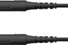 Schützinger HSPL 8568 / AWG16 / 200 / SW Przewód pomiarowy bezpieczny złącze męskie 4 mm złącze męskie 4 mm czarny 1 szt