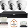 Zestaw Monitoringu Ip 3X Kamera Bcs-P-Eip28fwr3-Ai2 + Rejestrator 1Tb