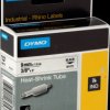18053 DYMO IND heat-shrink tubing, 9 mm, black/white