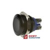 Przycisk GQ16F-10/A IP65 czarny monostabilny 16mm/śrub/2A/36VDC