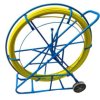 Pilot z włókna szklanego FRP do przeciągania kabli Ø10mm, 100m z kółkami Q-LANTEC - Q-LANTEC