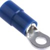 Zacisk oczkowy rozmiar przewodu 2.5mm² Ø , M3 izolowany średnica wew 3.2mm Niebieski RS PRO