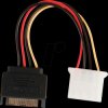 CCGP73530VA015 Internes NetzCable,iger SATA male > Molex female, 0,15 m