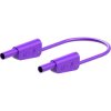 Stäubli 662015-15026 SLK-4A-F25 test lead 150cm violet stackable plug flexible