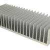 Radiator; C26260/10; naturalny; 100mm; żebrowany; 0,61K/W; 262mm; 60mm