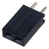 TruConnect 2 Way Single Row PCB Socket 2.54mm Pitch