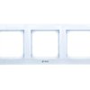Impresja Ramka Potrójna Do Łączników Ip44 Biała Rh-3Y/00