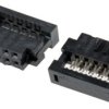 Złącze IDC 10-pinowe 2-rzędowe raster: 2.0mm Żeński Montaż na kablu Amphenol Communications Solutions