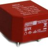 Transformator do druku 18V dc 100 → 240 V ac, 140 → 340 V dc 1 wyjście wyjścia 72% Do montażu na płytce