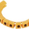 TRU COMPONENTS TC-MB1/8203 Oznacznik kablowy Nadruk 8 Zakres średnicy zewnętrznej 3 do 3.60 mm