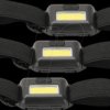 207904 Headlamps, set of 3, 3W COB