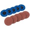 Draper 75617 Ten 75mm 120 Grit Aluminium Oxide Sanding Discs