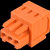 734-203 CAGE-CLAMP female multi-point connector, mini, RM 3.81, 3-pin