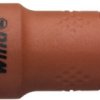 VDE 1/4 inch socket wrench, external hexagon, 13 mm, L 42 mm, 246233