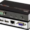 ATEN CE700A CE700A, VGA, USB 2.0 - VGA, USB 2.0, przez kabel sieciowy RJ45, 1920 x 1200 px, 150 m
