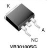 VB30100SG-M3 High-Voltage Trench MOS Barrier Schottky Rectifier Ultra Low VF = 0.437 V at IF = 5 A