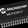 16-Bit I/O Expander, SSOP-28, Microchip MCP23S17T-E/SS