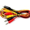 KAB54.62 Komplet przewodów pomiarowych 3x3 [krokodylek i banan]