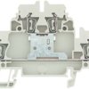 Multi level terminal block, spring balancer connection, 0.5-2.5 mm², 20 A, 6 kV, dark beige, 1689990000