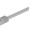 Kabel krosowy patchcord S/FTP (PiMF) kat.6A LSZH szary 1,5m 91594