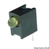 HLMP-1719-A00A2 LED 3mm Yellow in Case THT AGILENT