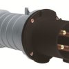 Złącze przemysłowe - zasilające 63A Wtyczka 500 V 3P+E Amphenol Industrial Czarny IP44