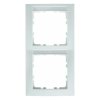 Berker S.1 Ramka podwójna pionowa z polem opisowym śnieżnobiały połysk 10128919