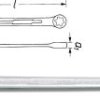 Hazet 609-E20XE24 Klucz oczkowy podwójny Rozmiar klucza (metryczny) (tylko do tytułu) 18.49 - 22.16 mm