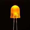 Diffused Yellow 10mm LED (25 pack) [Discontinued]