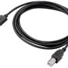 Akyga Kabel USB Złącze męskie USB-A, Złącze męskie USB-B 1.80 m czarny AK-USB-04