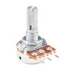 Rotary Potentiometer - 100k Ohm, Logarithmic (Panel Mount)