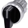 Siemens 3SU10522BP100AA0 3SU1052-2BP10-0AA0 Przełącznik blokada czarny 2 x 45 ° 1 szt.