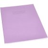 Rapid A4 Exercise Book Ruled 8mm & Margin 80 Page Purple Box of 50