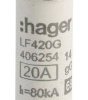 Hager LF420G LF420G Bezpiecznik (Ø x D) 14 mm x 51 mm Zawartość 10 szt.