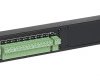 Dystrybutor zasilania (łączówka, rozgałęźnik) 2-we/2x8-wy max.24VDC 5A Rack 19” LZ-16/R19