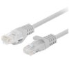 PATCHCORD KAT.6 UTP 7.5M SZARY FLUKE PASSED LANBERG
