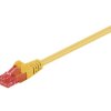 Kabel Patchcord CAT 6 U/UTP RJ45/RJ45 2m żółty
