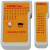 T-398 tester kabli przewodów HDMI typu A 1.0 - 1.4 nadajnik + odbiornik 9V LED Talvico