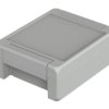 Aluminum enclosure, (L x W x H) 159 x 128 x 60 mm, light gray (RAL 7035), IP69K, 00123225