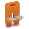 WAGO 282-442 2-way Insulated Adjacent Jumper for Switch Lever Orange