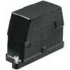 Grommet housing, size 24B, die-cast aluminum, 1 x M25, angled, screw locking, IP65/IP68/IP69/IPX9K, 19400240511
