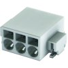Connector, 3 pole, pitch 2.54 mm, angled, white, 14010313110334