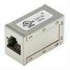 Łącznik modularny, kat.6A 2xRJ-45 STP gniazdo-gniazdo ekranowany